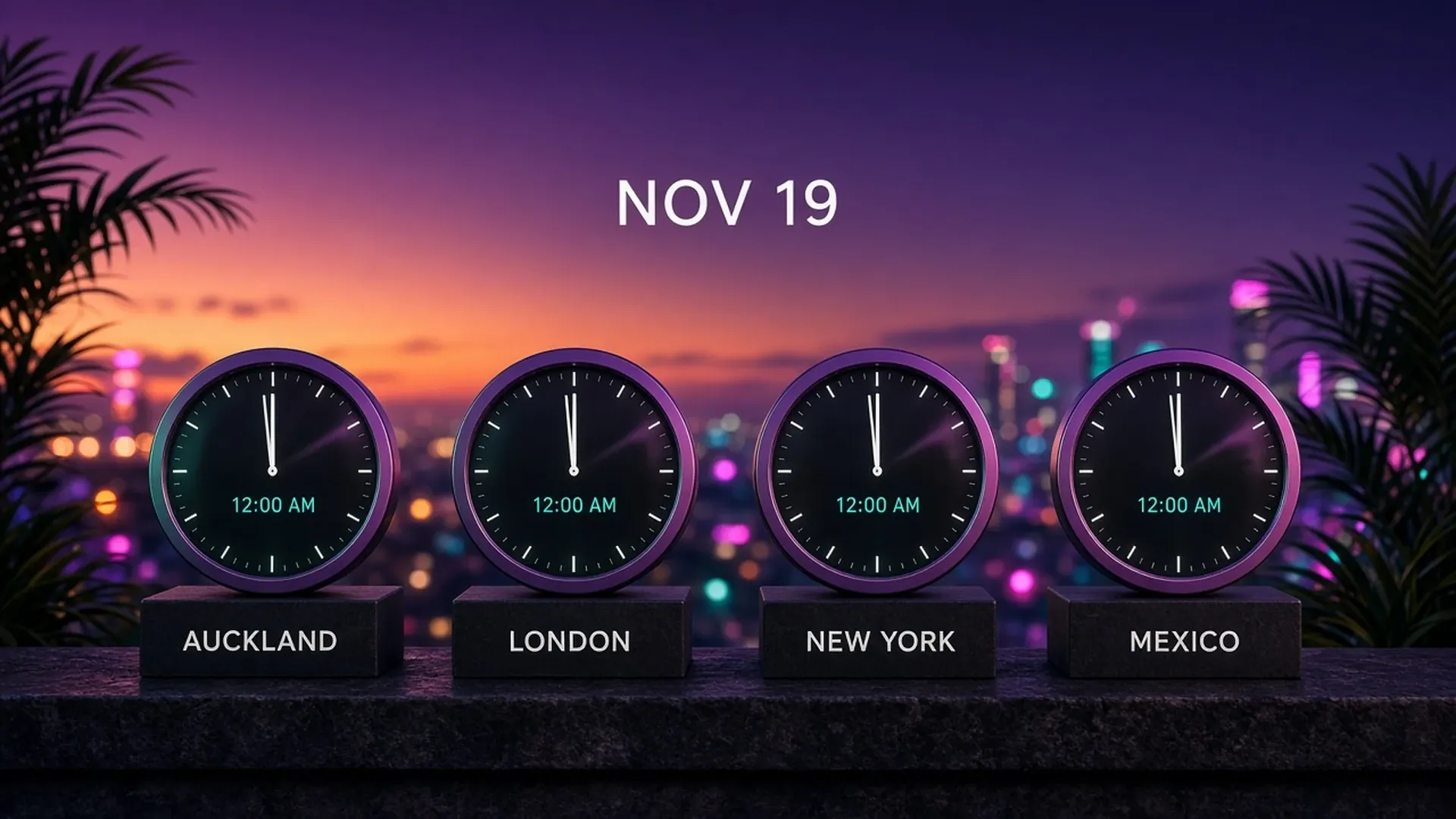 GTA 6 unlocks at 12:00 AM local time on November 19