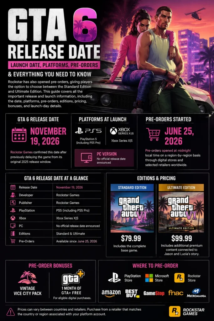 Play GTA 6 on Launch Day
