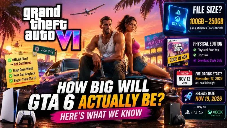GTA 6 File Size