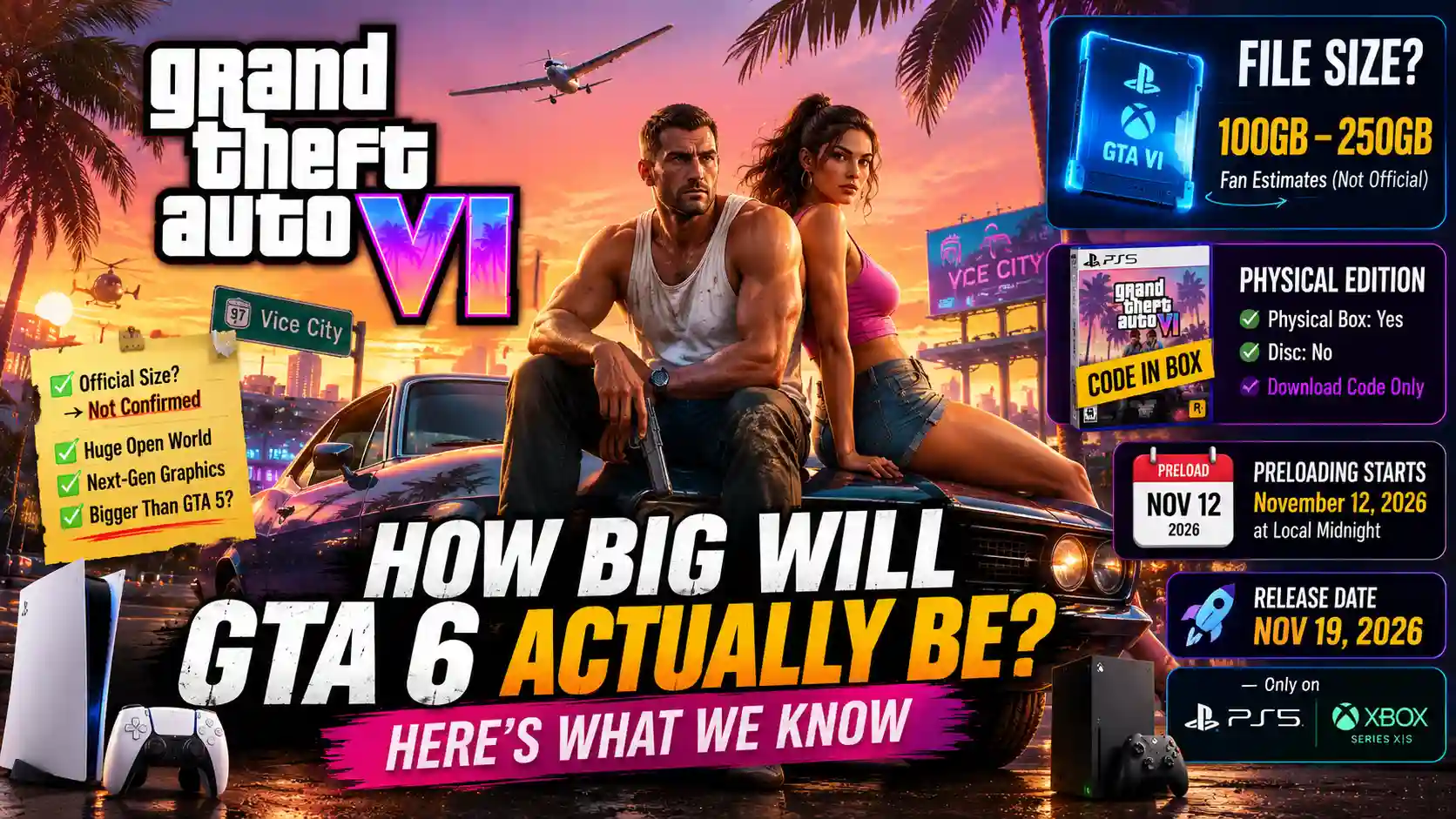 GTA 6 File Size