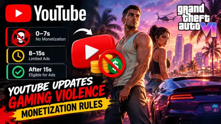 YouTube GTA 6 monetization